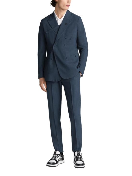  디올 스트레이트 팬츠 113C112A1009 500 BLUE - DIOR