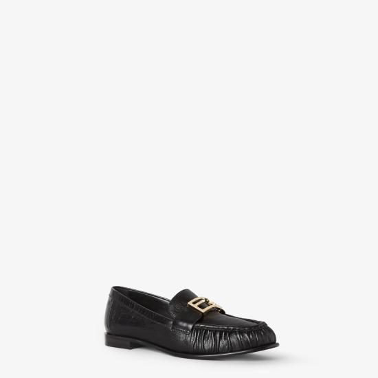 펜디 바게트 가죽 로퍼 8D8756 NBAF0QA1 BLACK - FENDI