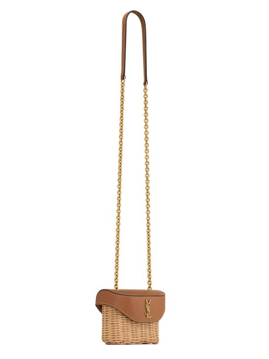  생로랑 마이크로 박스 오시에 843366 GAAFV2080 BEIGE - SAINT LAURENT