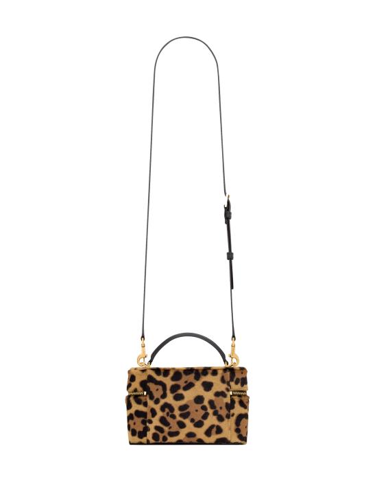  생로랑 가비 포니 헤어 레더 베니티 백 798098 AAE6T2490 ANIMALIER - SAINT LAURENT