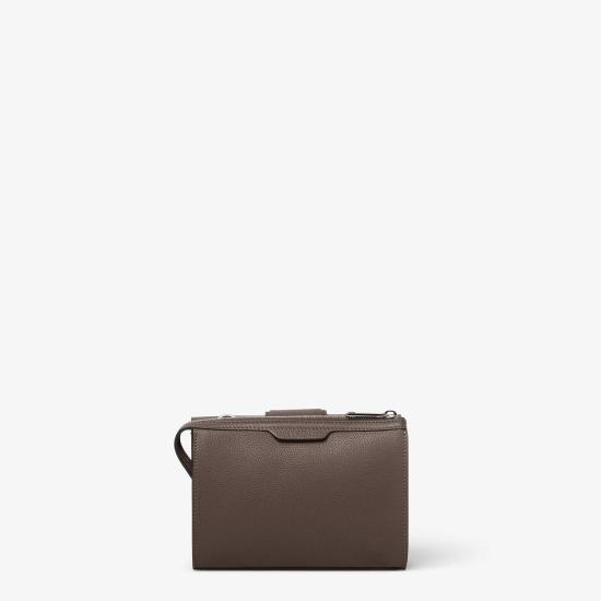  펜디 레더 더블 바게트백 7VA649 APDRF0H3A BROWN - FENDI