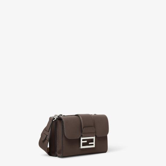  펜디 레더 더블 바게트백 7VA649 APDRF0H3A BROWN - FENDI