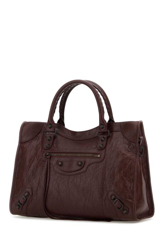  발렌시아가 르 시티 백 미디움 823058 2ABEK6034 BORDEAUX - BALENCIAGA
