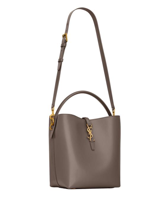  생로랑 르 37 샤이니 레더백 742828 2R20W1997 GREY - SAINT LAURENT