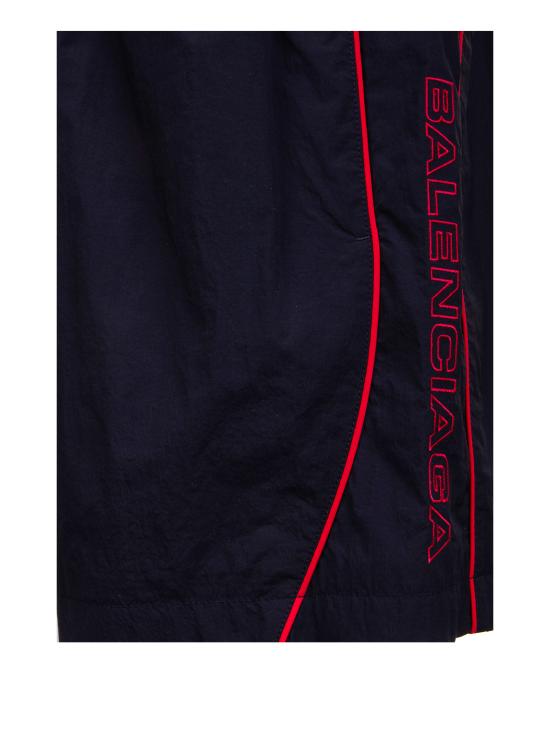  발렌시아가 로고 자수 쇼츠 814568 TRO321000 BLACK - BALENCIAGA