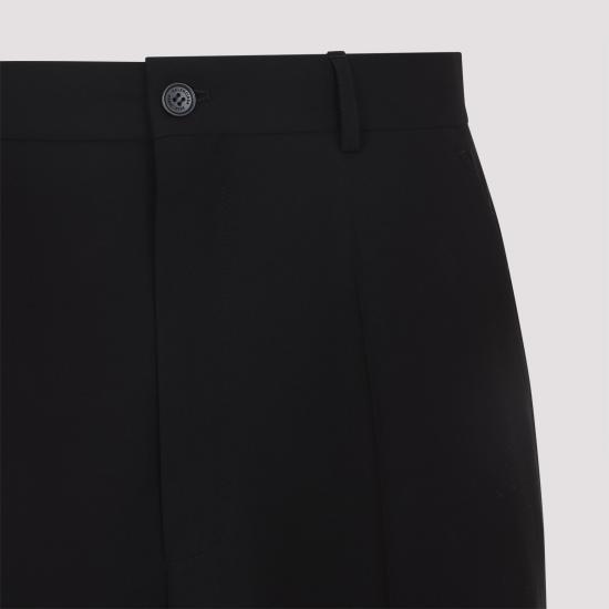  발렌시아가 스트레이트 팬츠 841107 TRT011000 BLACK - BALENCIAGA
