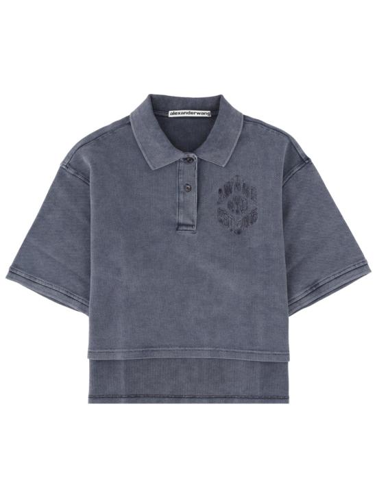 26SS 알렉산더 왕 반팔 티셔츠 1CC2261230 421B BLUE