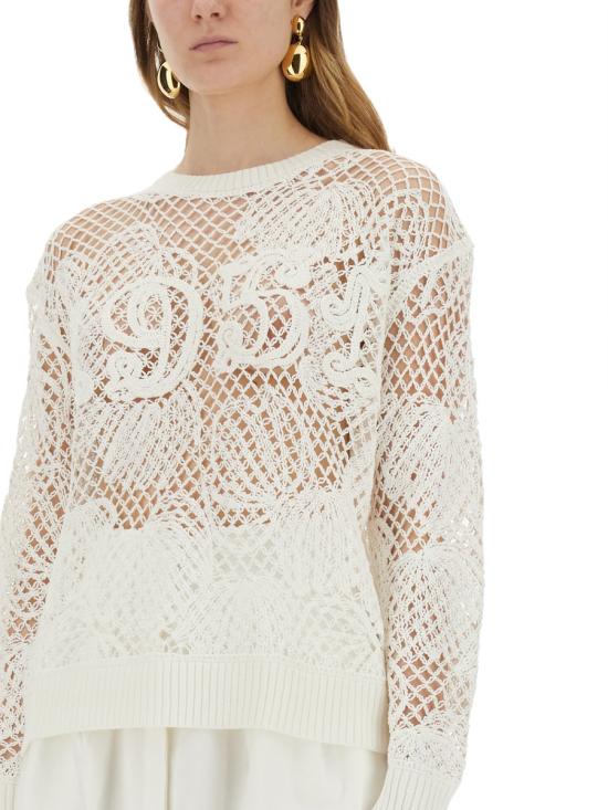 25SS 막스마라 파레아 스웨터 2511361102600 155003 WHITE - MAX MARA