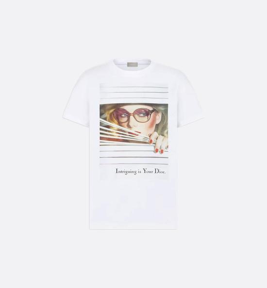  디올 반팔 티셔츠 593J668G0677 089 WHITE