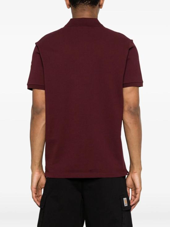 26SS 몽클레어 코튼 폴로 셔츠 L10918A0003189A16480 Burgundy - MONCLER