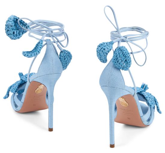 26SS 아쿠아주라 샌들 CAOHIGS0WRNBAL Light Blue - AQUAZZURA