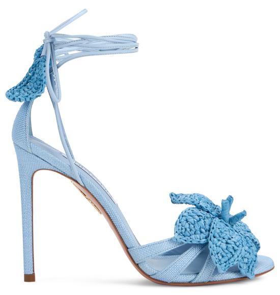 26SS 아쿠아주라 샌들 CAOHIGS0WRNBAL Light Blue - AQUAZZURA