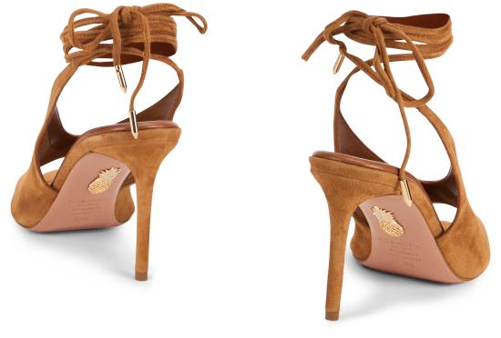 26SS 아쿠아주라 샌들 LISMIDS0SUE884 Camel - AQUAZZURA
