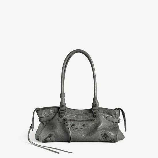 26SS 발렌시아가 토트백 8676672ABEK1251 black