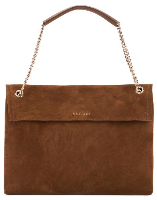 26SS 오르치아니 숄더백 B02212PEACOCOA brown - ORCIANI