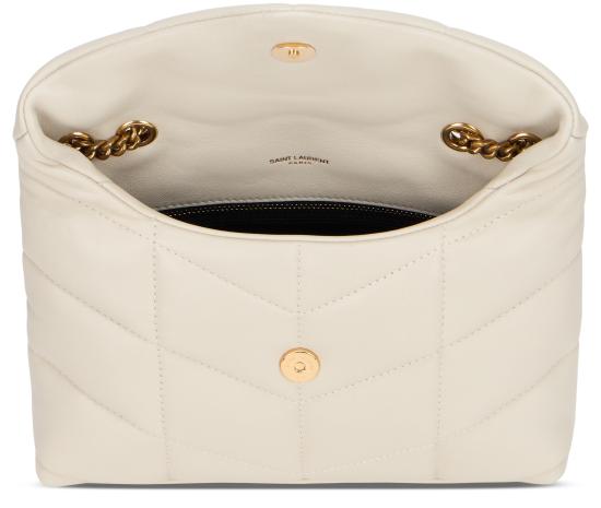 26SS 생로랑 토이 푸퍼 램스킨 숄더백 7593371EL079207 panna - SAINT LAURENT