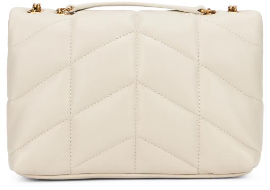 26SS 생로랑 토이 푸퍼 램스킨 숄더백 7593371EL079207 panna - SAINT LAURENT