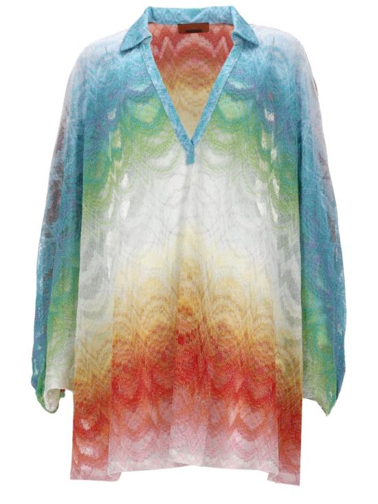 26SS 미소니 미디 원피스 MS26SQ0B BR014HSM9X1 MULTICOLOUR