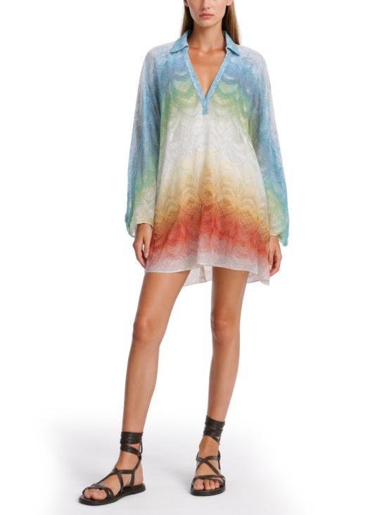 26SS 미소니 미디 원피스 MS26SQ0B BR014HSM9X1 MULTICOLOUR - MISSONI
