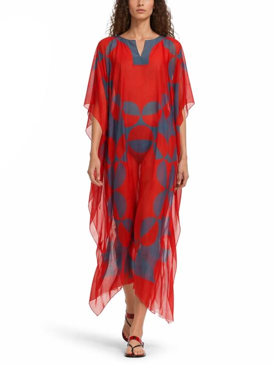 26SS 드리스 반 노튼 미디 원피스 010723 3058978 MULTICOLOUR - DRIES VAN NOTEN