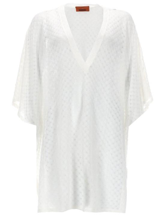 26SS 미소니 미디 원피스 MC26SQ00 BR014RS01JW WHITE