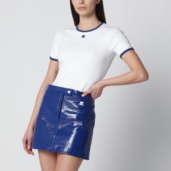26SS 쿠레쥬 반팔 티셔츠 125JTS017 JS0203B256 WHITE