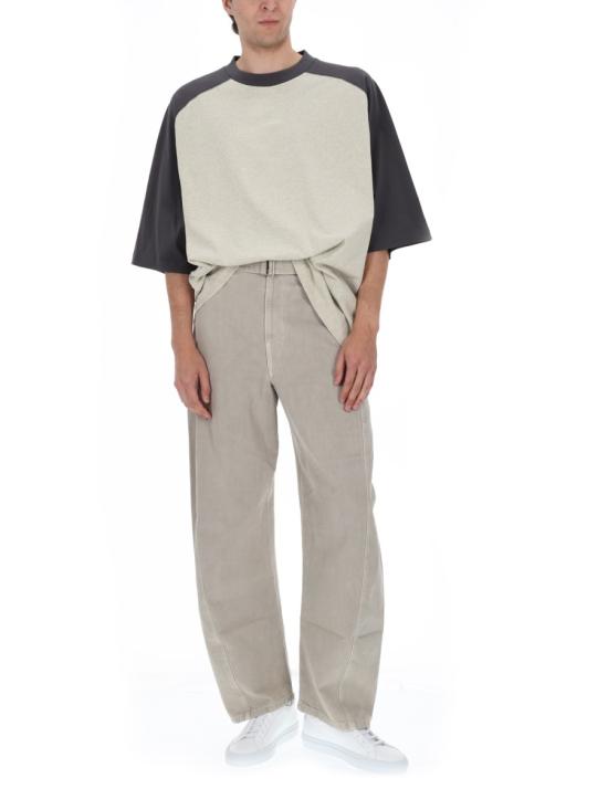 26SS 피어오브갓 반팔 티셔츠 125SP264061F HEATHERSTONEIRONGREY MULTICOLOUR - FEAR OF GOD