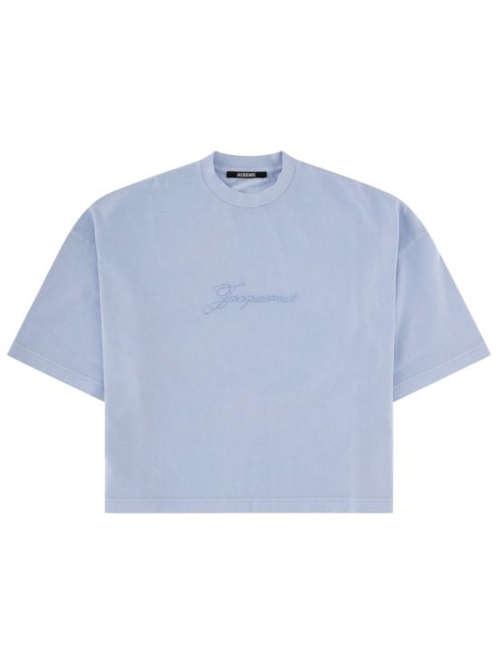 26SS 자크뮈스 반팔 티셔츠 TSW00590AJ0 0045330 BABY BLUE