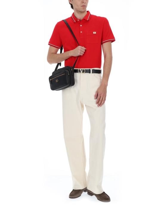  발렌티노 가라바니 반팔 티셔츠 8V3MH01KAQJ 157 RED - VALENTINO GARAVANI