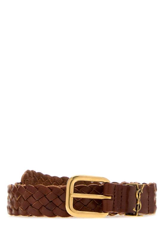 26SS 생로랑 벨트 859141AAEJG 2955 BROWN