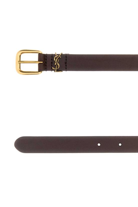 26SS 생로랑 벨트 859160AACU5 2596 BROWN - SAINT LAURENT