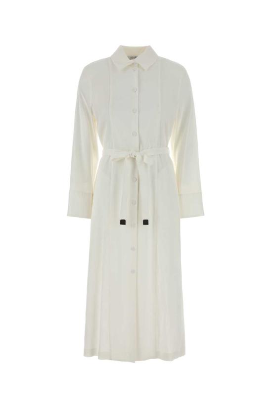 26SS 막스마라 미디 원피스 2611221029600 001 WHITE