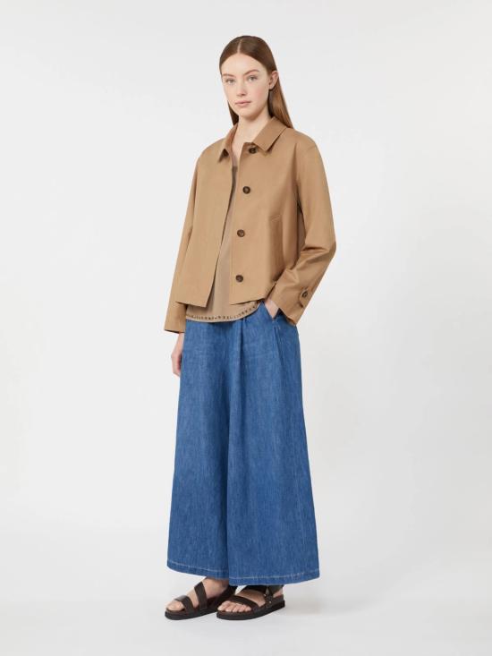 26SS 에스막스마라 스트레이트 팬츠 2619181013600 001 BLUE - 'S MAX MARA