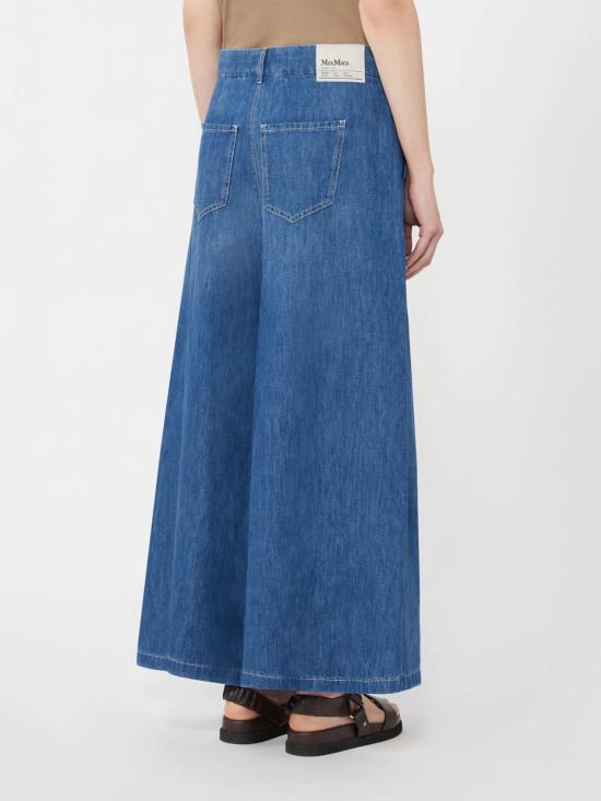 26SS 에스막스마라 스트레이트 팬츠 2619181013600 001 BLUE - 'S MAX MARA