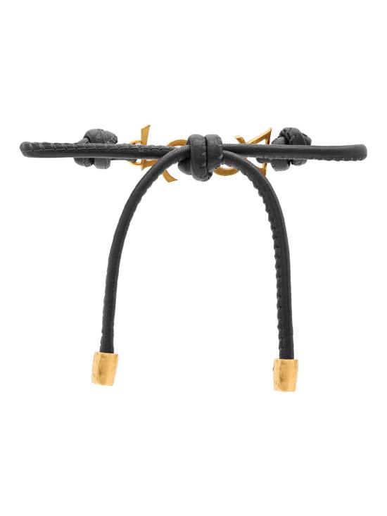 26SS 생로랑 팔찌 861459AAF9R 1000 BLACK - SAINT LAURENT