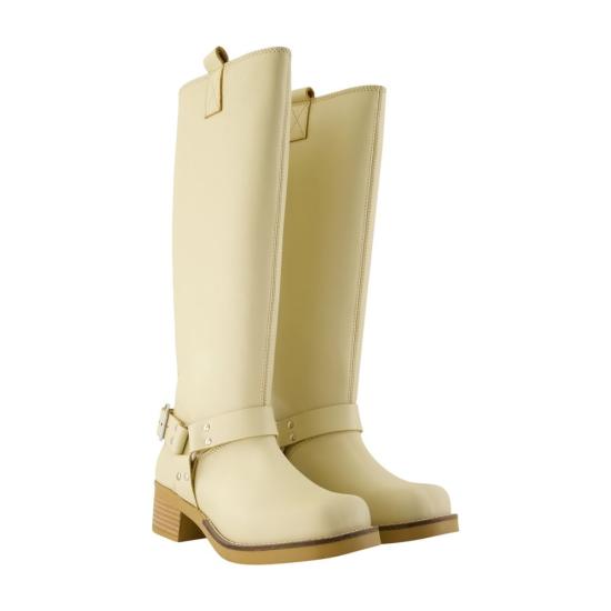 26SS 삼소앤삼소 부츠 F25300123120105TCX IVORY - SAMSOE SAMSOE