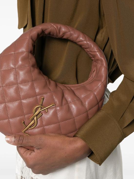 26SS 생로랑 이카리노 퀼티드 나파 토트백 851689AAANG 5036 PINK - SAINT LAURENT