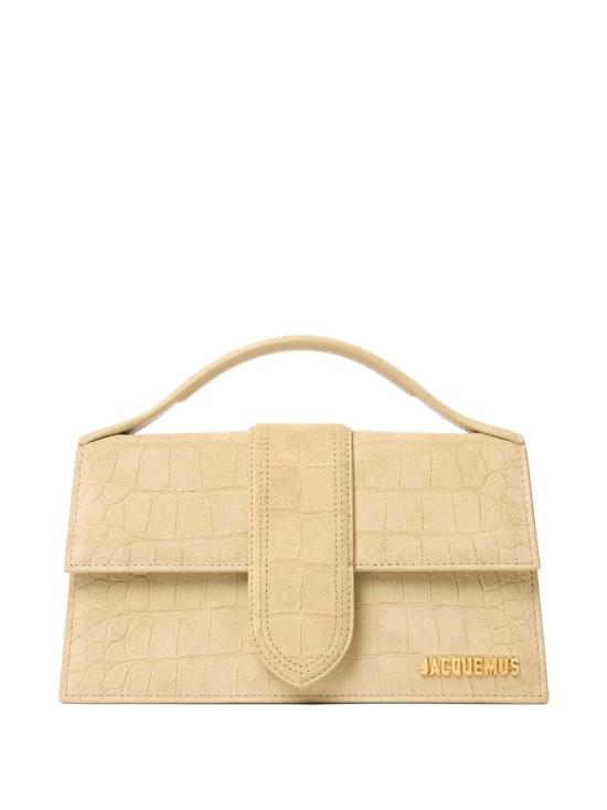 26SS 자크뮈스 라지 밤비노 크로스바디 플랩 백 BAW00007AC07A17150 BEIGE
