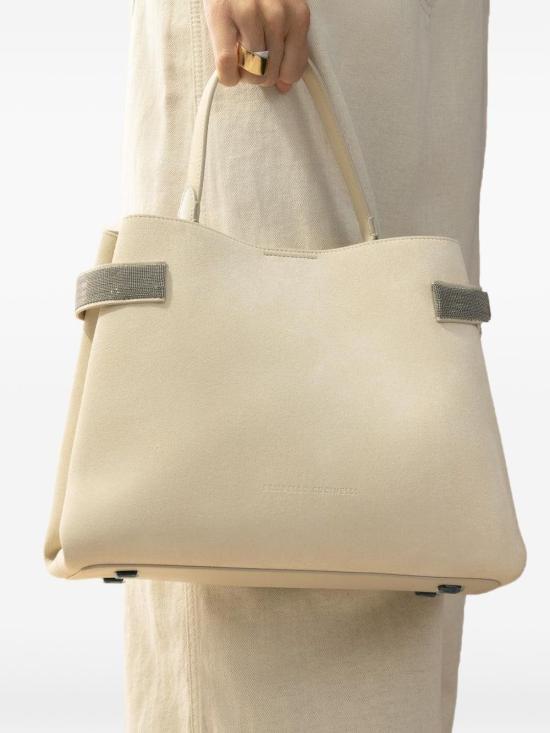 26SS 브루넬로 쿠치넬리 토트백 MBDLD2503C8905 ECRU - BRUNELLO CUCINELLI