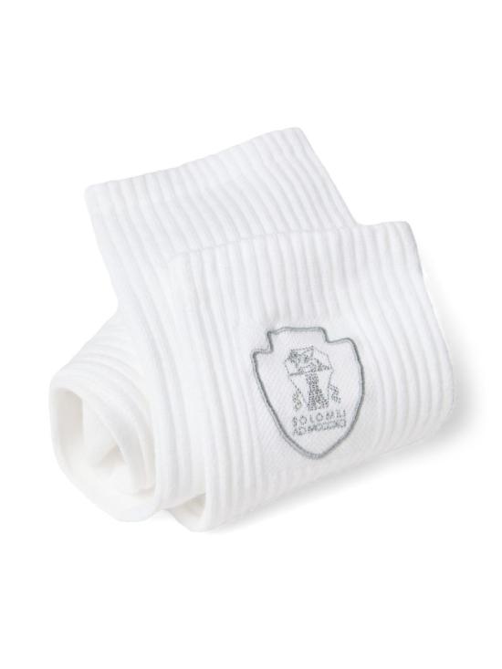 26SS 브루넬로 쿠치넬리 양말 MCS95585TCR59 BIANCO - BRUNELLO CUCINELLI