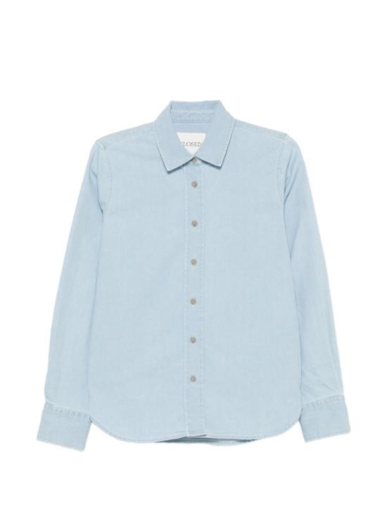 26SS 클로즈드 셔츠 C9471505S3VLBL AZZURRO