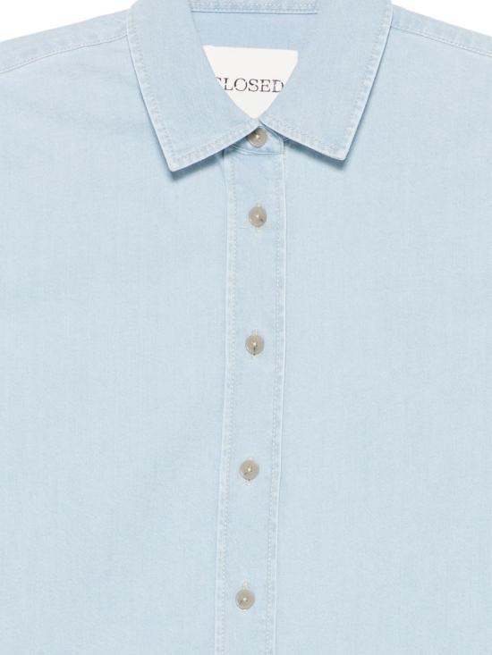 26SS 클로즈드 셔츠 C9471505S3VLBL AZZURRO - CLOSED