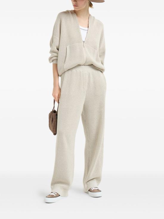 26SS 브루넬로 쿠치넬리 스트레이트 팬츠 MST263399CY948 BEIGE - BRUNELLO CUCINELLI