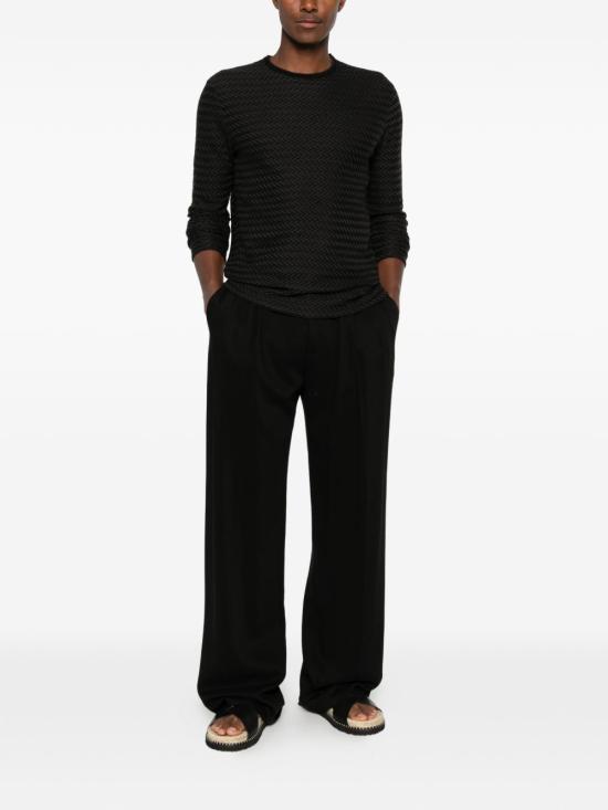 26SS 엠포리오 아르마니 스웨터 EM004452AF23023FC006 NERO - EMPORIO ARMANI