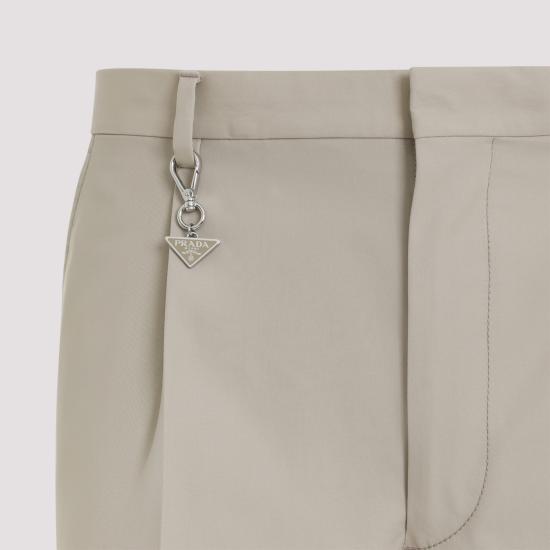 26SS 프라다 스트레이트 팬츠 UP0419SOOO19AMF0036 Beige - PRADA