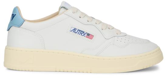 26SS 오트리 메달리스트 로우 레더 스니커즈 AULWTB01 White - AUTRY