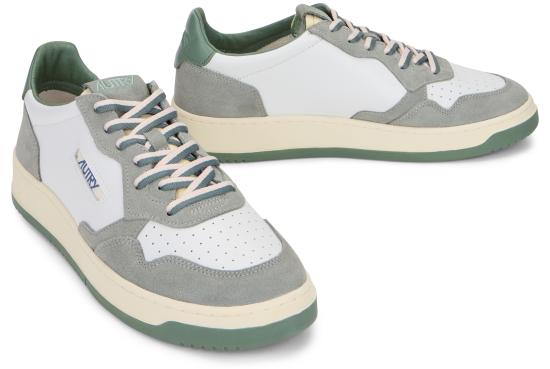 26SS 오트리 메달리스트 로우 스니커즈 AULMBW02 grey - AUTRY