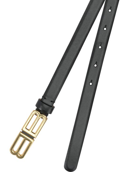  발렌시아가 레귤러 벨트 8687612ACKI1000 BLACK - BALENCIAGA