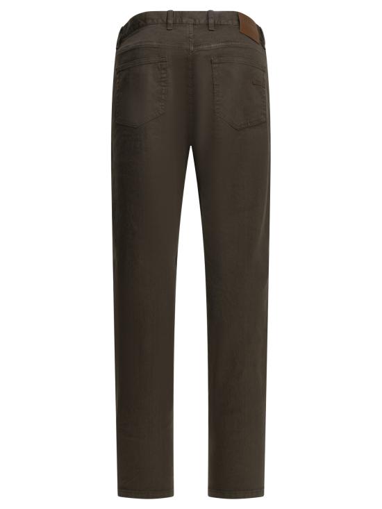 26SS 에르메네질도제냐 스트레이트 팬츠 UHP16A3CITYM09 BROWN - ERMENEGILDO ZEGNA