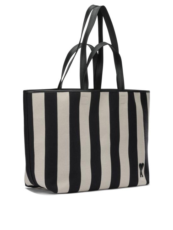  아미 드 꾀르 쇼퍼 백 ULL733AW00261360 BLACK - AMI